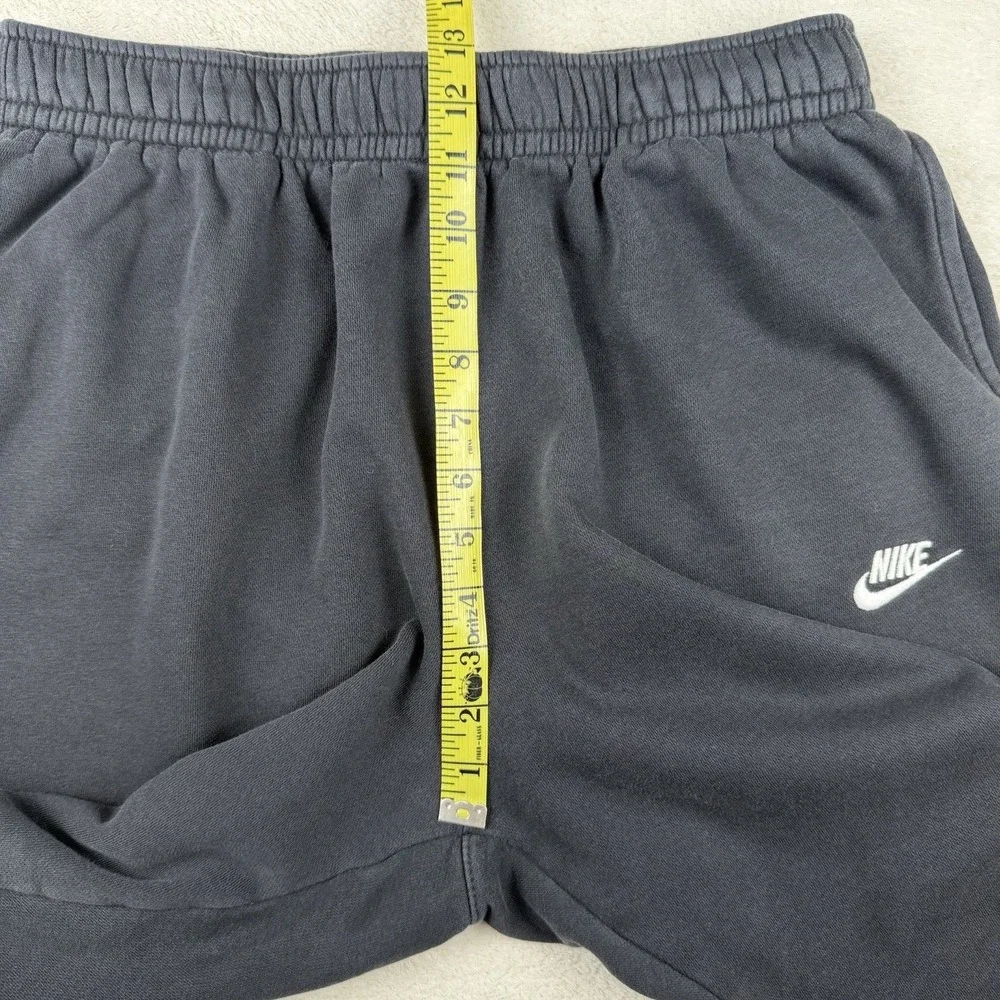 Nike Sweatpants Mens XL Black Joggers Club Fleece‎ Swoosh Logo BV2737-010